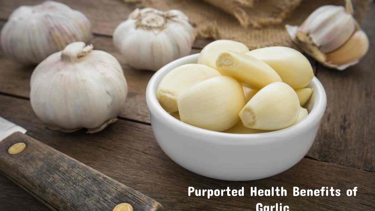 The Purported Health Benefits of Garlic