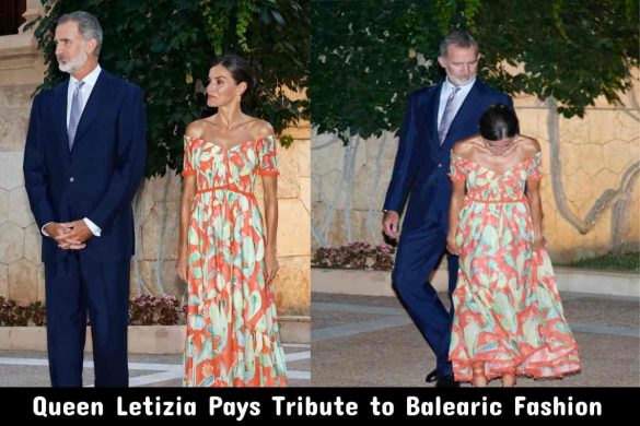 Queen Letizia Pays Tribute to Balearic Fashion